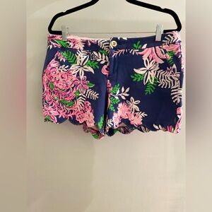 Lilly Pulitzer 5" Buttercup Mid Rise Short. Size 12